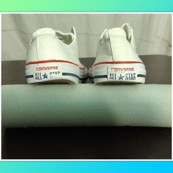 Converse/CT/AS/OX/Youth/Unisex/Sneakers/(Size 3)/Optic White/#3J256/Children’s C - Picture 3 of 5